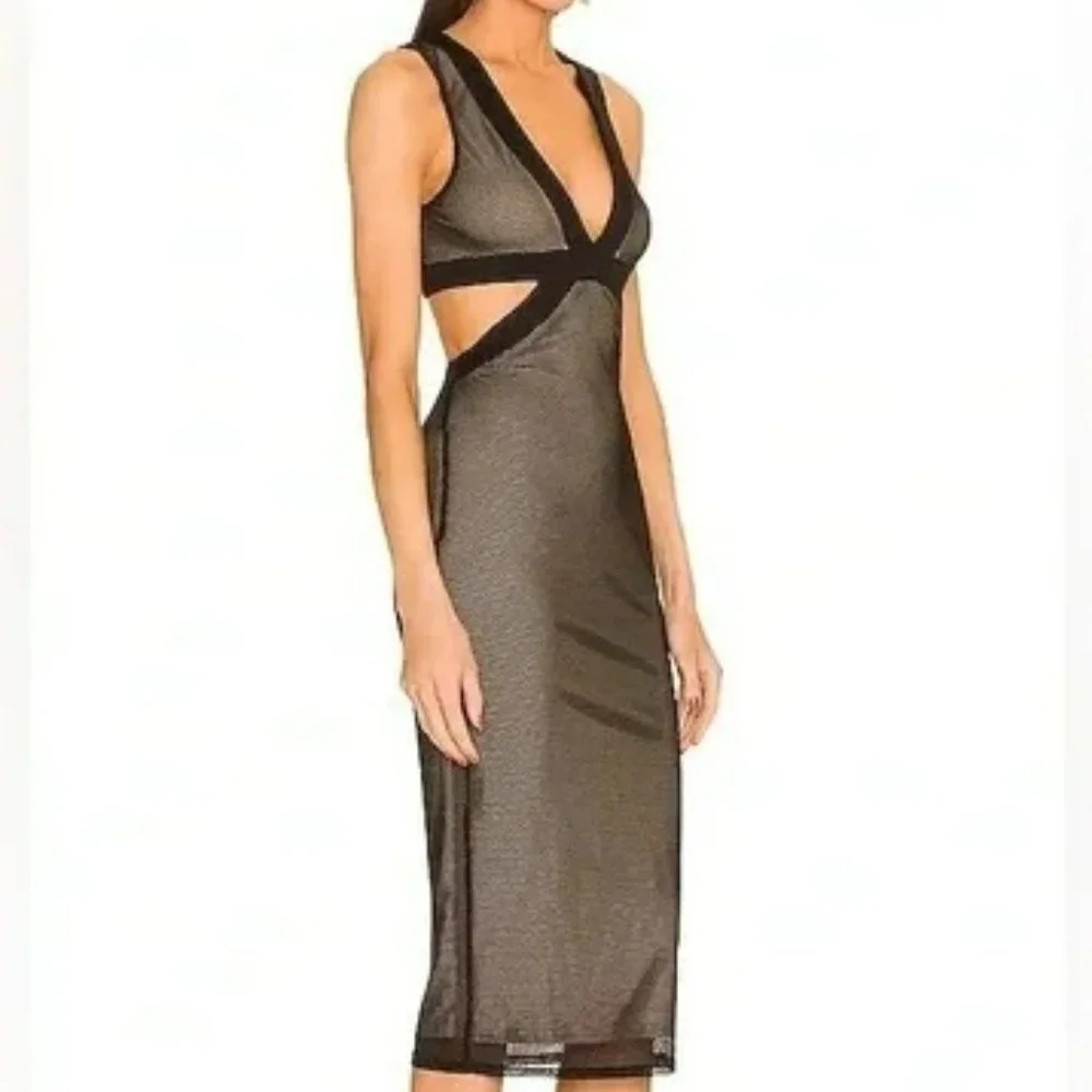 Michael Costello x REVOLVE Rebecca Midi Dress. SZ S - Picture 6 of 9